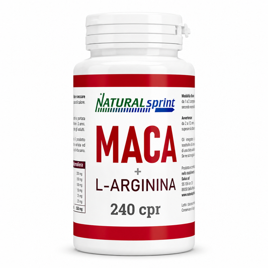 Maca Peruviana, Arginina, Zinco, Integratore Energizzante