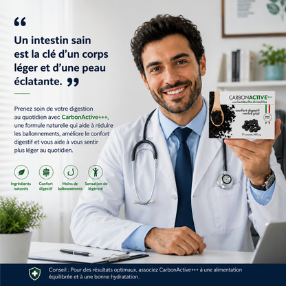 Carbon Active – 30 comprimés – Natural Sprint